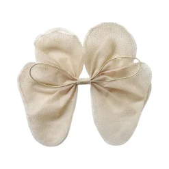 Ailes de papillon tulle doré
