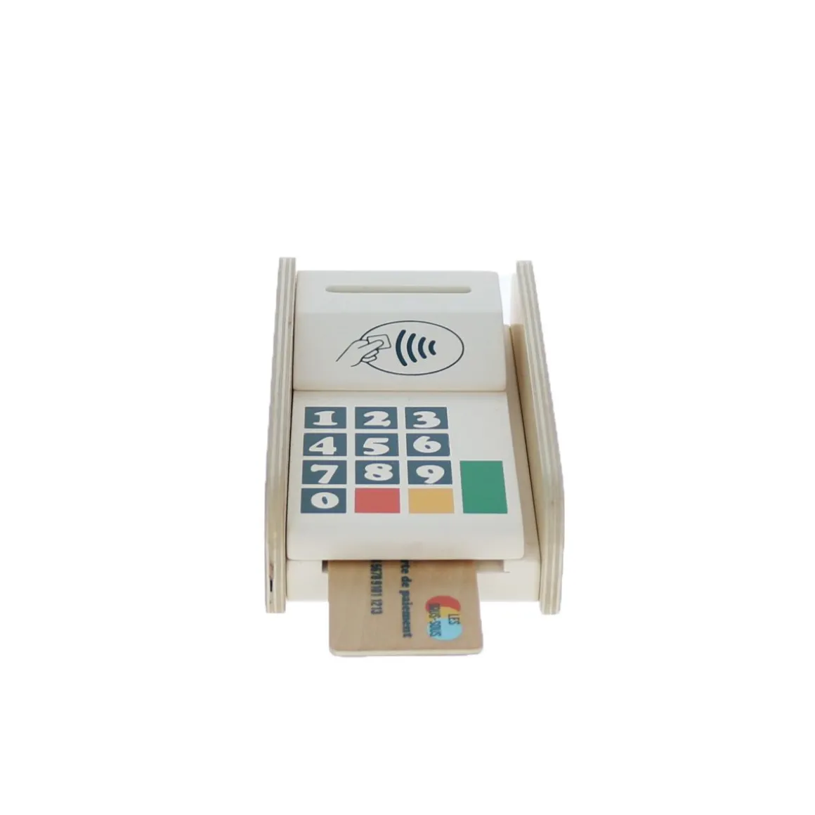 Appareil à carte bancaire en bois