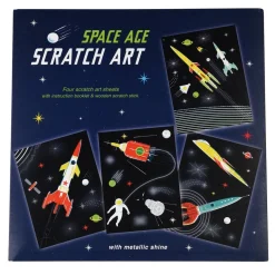 Art à gratter espace