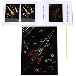 Art à gratter espace