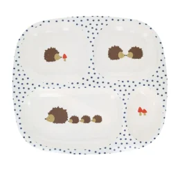 Assiette à compartiments Hérisson