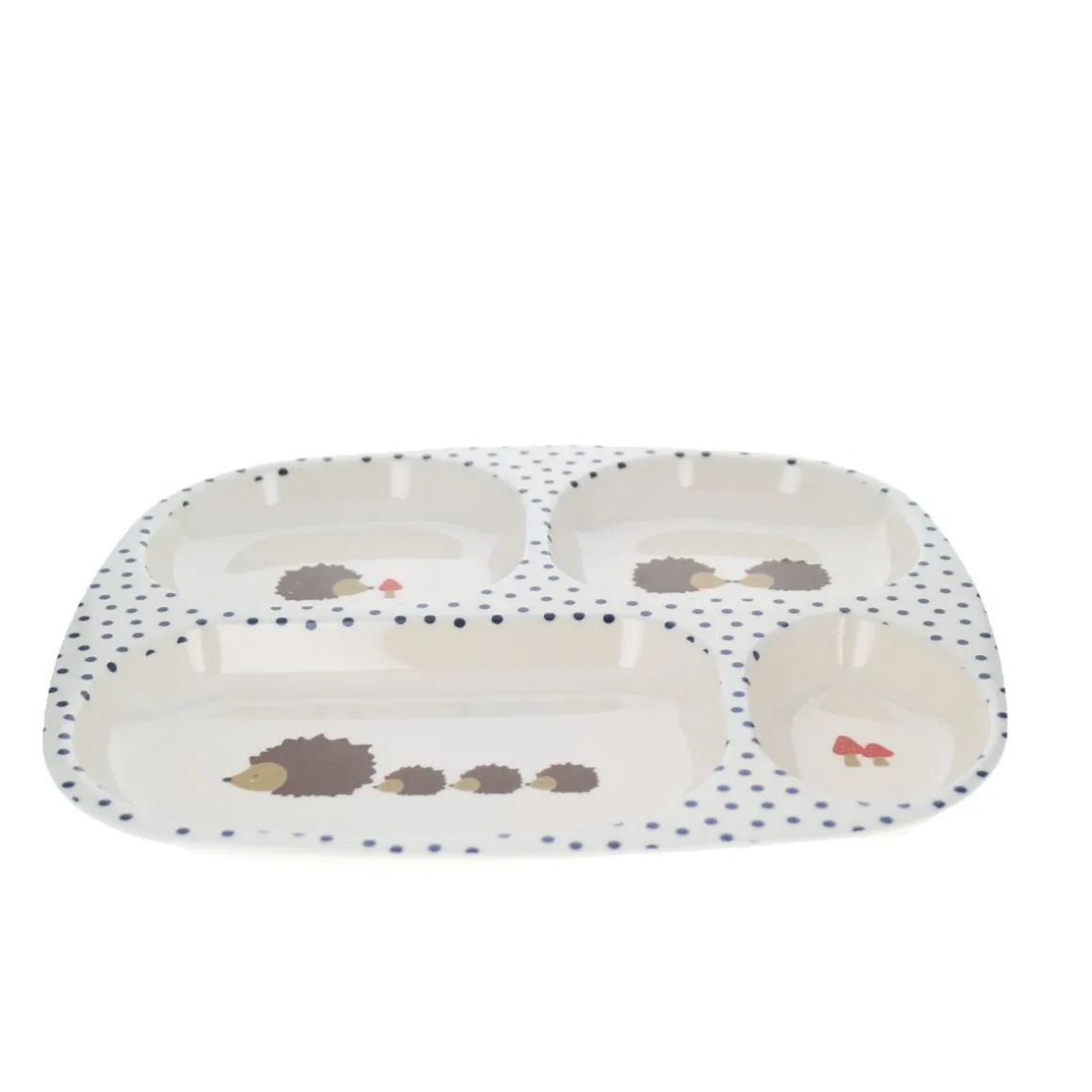 Assiette à compartiments Hérisson