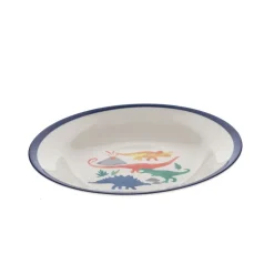 Assiette creuse motifs dinosaures