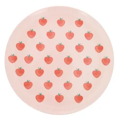Assiette mélamine pommes roses - Dans mon jardin