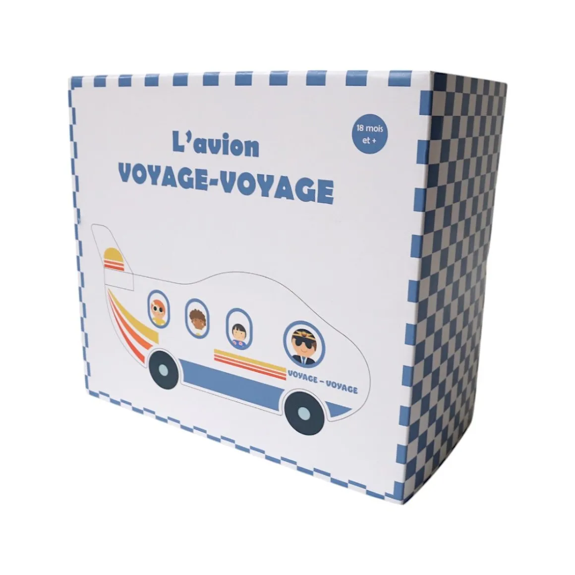 Avion en bois voyage-voyage