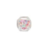 Bague cœur confettis multicolores