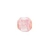 Bague cœur confettis rose pâle