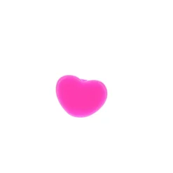 Bague cœur fuchsia