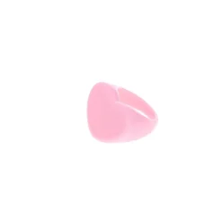 Bague cœur rose
