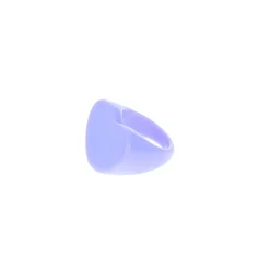 Bague cœur violet