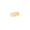 Bague pastel rose et jaune