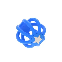 Balle en silicone bleu majorelle avec étoile