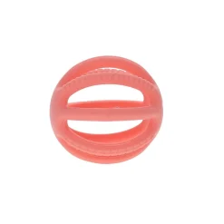 Balle en silicone rose corail