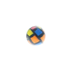 Balle rebondissante mix couleurs