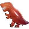Ballon dinosaure T-rex orange