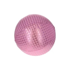 Ballon gonflable à facettes rose 22 cm