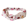 Bandeau cheveux enfant fleuri - La vie en rose