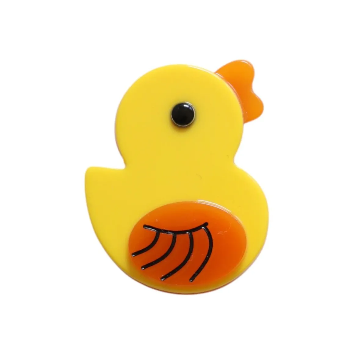 Barrette cheveux enfant poussin
