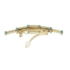 Barrette cheveux turquoise Arya - Mariage Indien