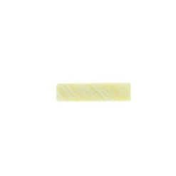 Barrette rétro jaune