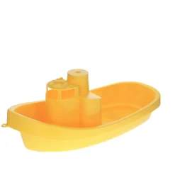 Bateau en plastique jaune