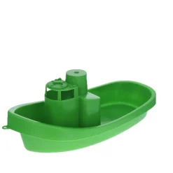 Bateau en plastique vert