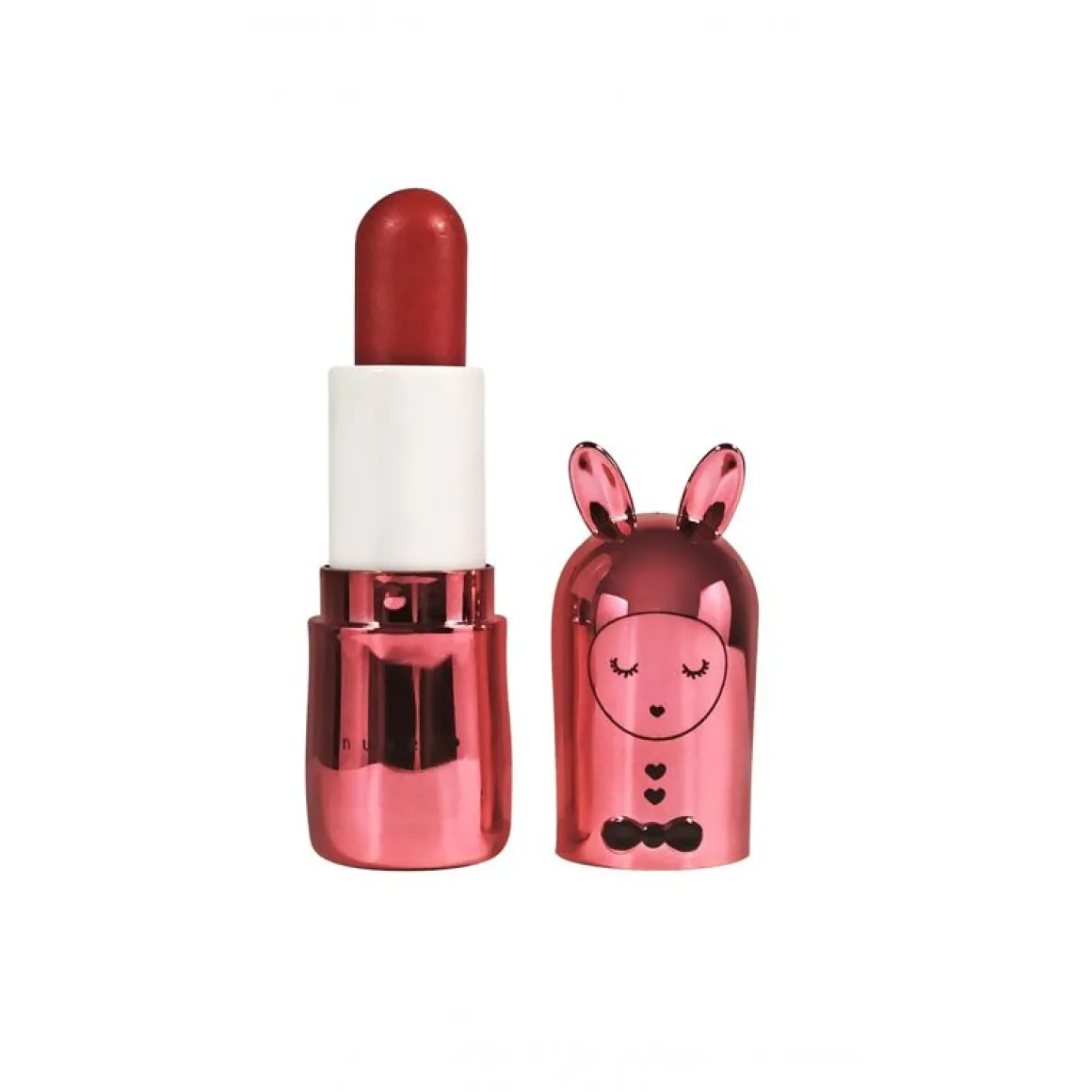 Baume à lèvres pomme d'amour collection métal rouge