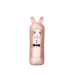 Baume à lèvres rose beige collection métal nude