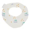 Bavoir bandana écru poissons - Ma bonne étoile