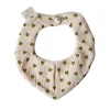 Bavoir bandana éponge cœurs - Bébé Highland