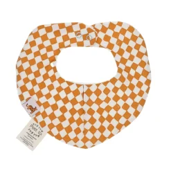 Bavoir bandana éponge losanges - Tigre du Bengale