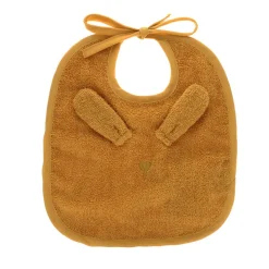 Bavoir en éponge Lapin jaune miel