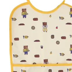 Bavoir imperméable ours - Petit déj