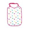 Bavoir long élastique multicoeurs