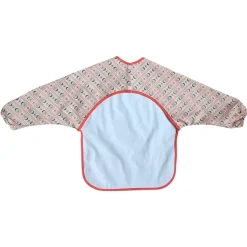 Bavoir tablier manches longues 1-3 ans fleuri - Folk d'été