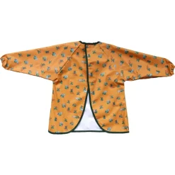 Bavoir tablier manches longues savane moutarde 3-5 ans