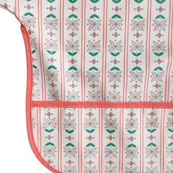 Bavoir tablier manches longues 1-3 ans fleuri - Folk d'été