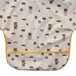 Bavoir tablier manches longues 1-3 ans - Petit dej