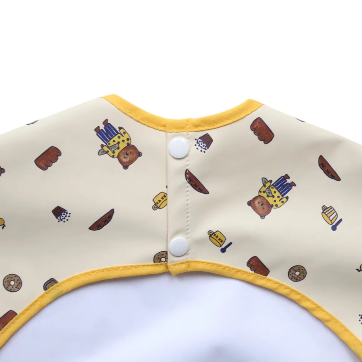 Bavoir tablier manches longues 1-3 ans - Petit dej