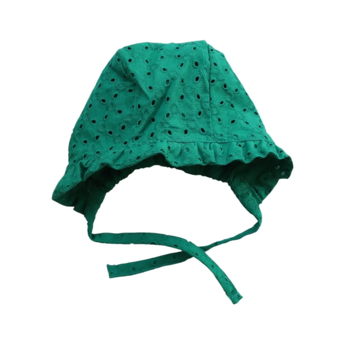 Béguin broderie verte - Folk d'été