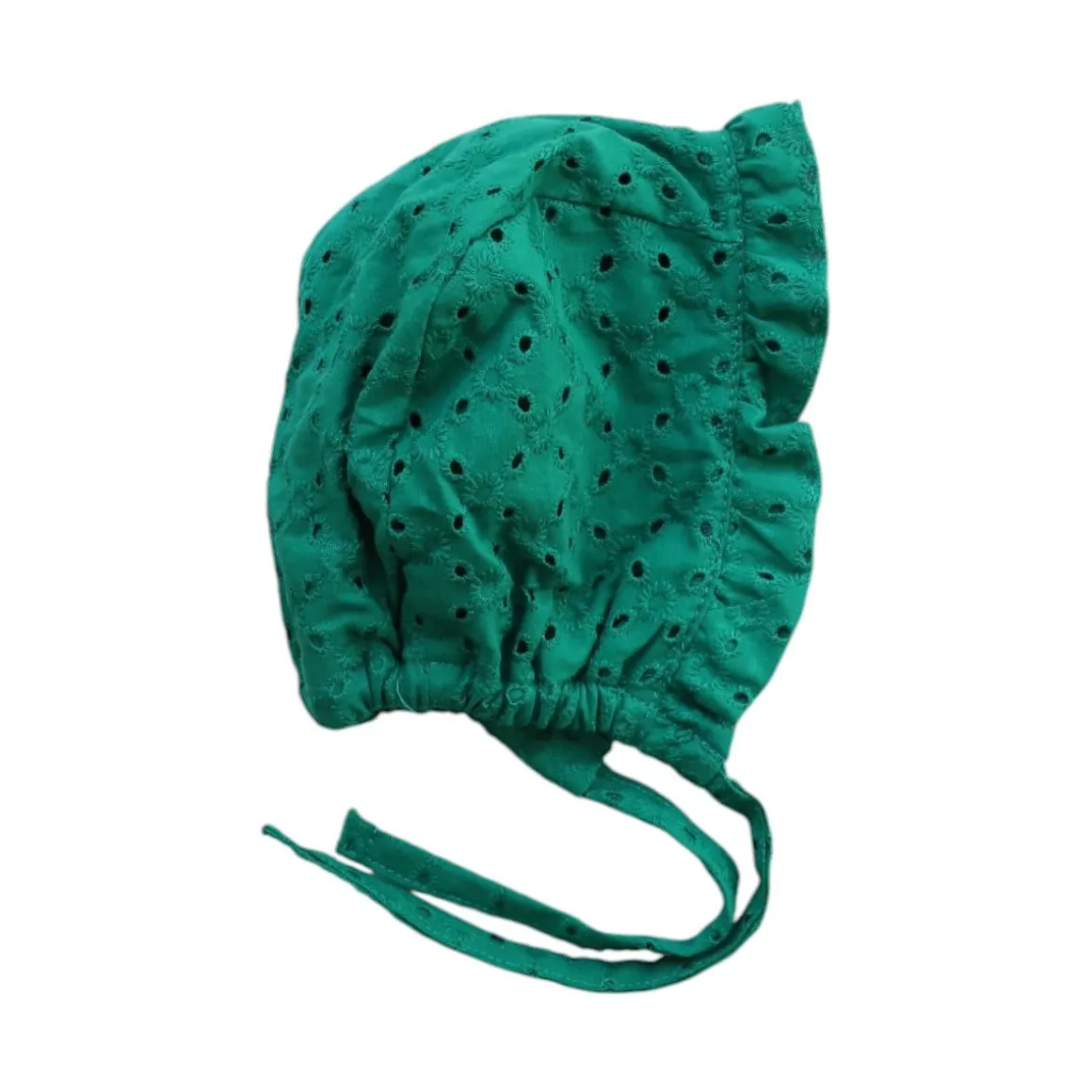 Béguin broderie verte - Folk d'été