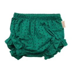 Bloomer broderie verte 6-12 mois - Folk d'été