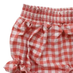 Bloomer vichy 6-12 mois - La petite poule rousse