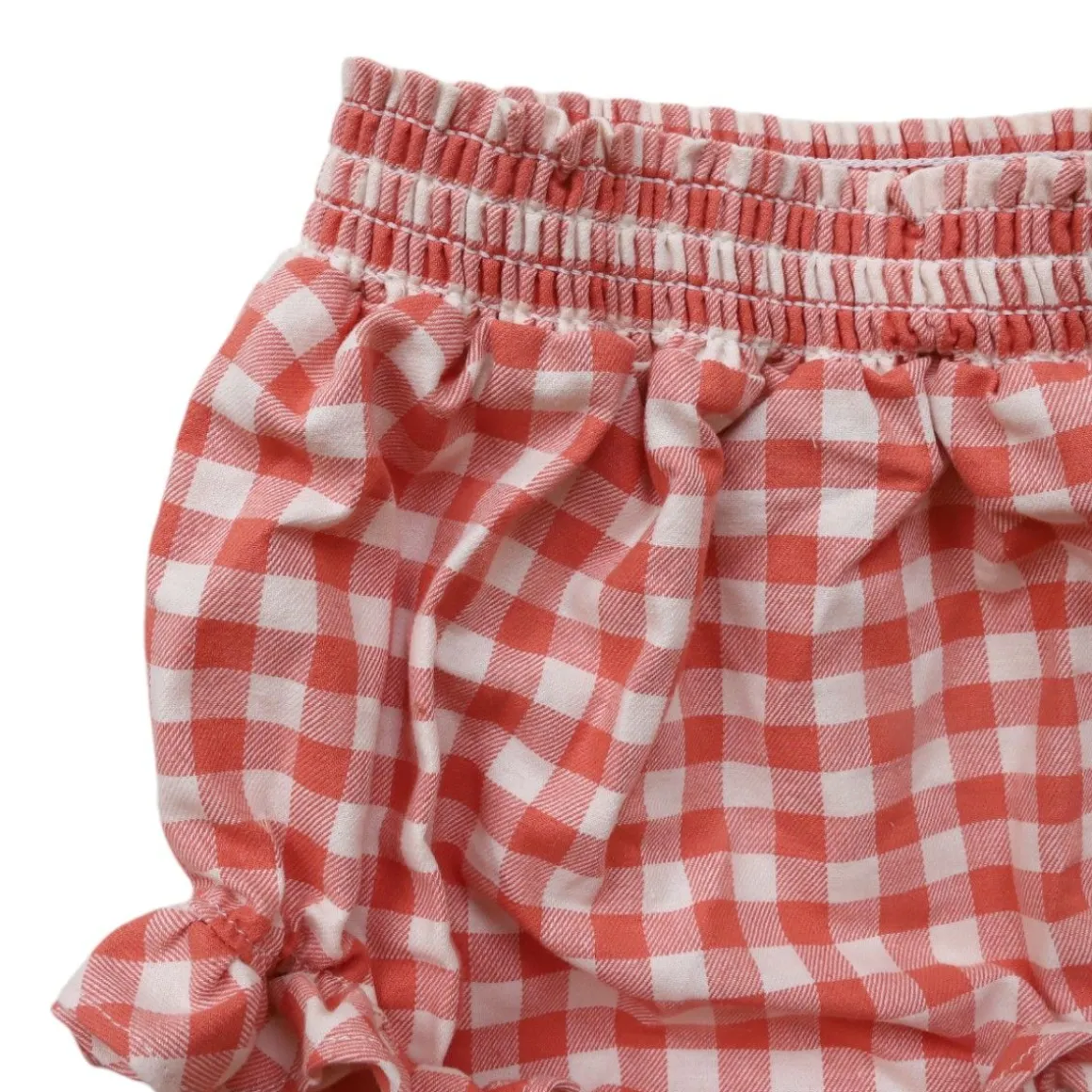 Bloomer vichy 6-12 mois - La petite poule rousse
