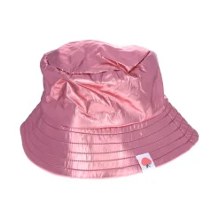 Bob chapeau de pluie rose métallisé foil - Dans mon jardin