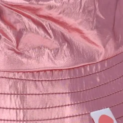 Bob chapeau de pluie rose métallisé foil - Dans mon jardin