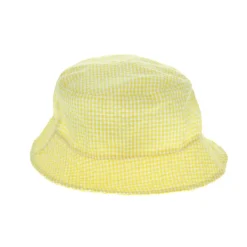 Bob vichy jaune