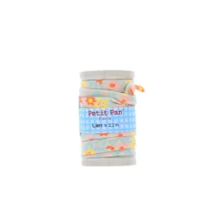 Bobine de lien 2,2m Flower Power Blanc