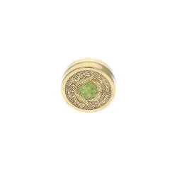Boite dorée et verte