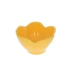 Bol en mélamine fleur jaune